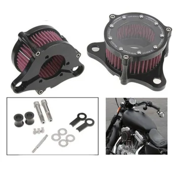 Комплекты фильтров воздухоочистителя с хромированными шипами для мотоциклов для карбюраторов Harley Davidson S & S и нового Cv Evo Xl Sportster на заказ