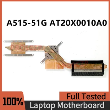 AT20X0010A0 Высокое Качество Для Acer Aspire A515-51 Радиатор Охлаждения процессора Серии A515-51G С Вентилятором 100% Работает Хорошо