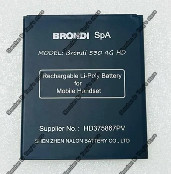 Аккумулятор Brondi 530 4G HD емкостью 1950 мАч для мобильного телефона Brondi 530 4G HD Высококачественный аккумулятор
