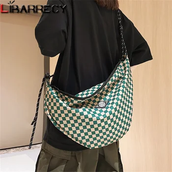 Дизайн с панелями, высококачественная нейлоновая женская сумка через плечо, модные новые женские сумки-мессенджеры большой емкости, Летние дорожные сумки 2023