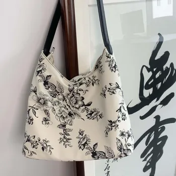 Летние женские холщовые сумки через плечо в корейском стиле, маленькая сумка подмышками для женщин, студенток, новый дизайн