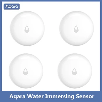 Глобальная версия Aqara Датчик Погружения В Воду Zigbee Детектор Утечки Воды При Наводнении Сигнализация Smart Home Security Для Xiaomi mihome Homekit