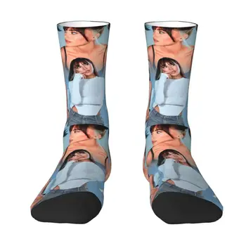 Милые мужские сексуальные носки-платья Aitana Унисекс, теплые удобные носки Spanish Singer Crew с 3D принтом