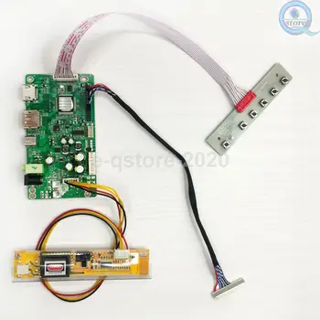 e-qstore: DP + HDMI + USB Type-C ЖК-Драйвер Контроллера Преобразователя Платы Монитора Комплект для 15,6 