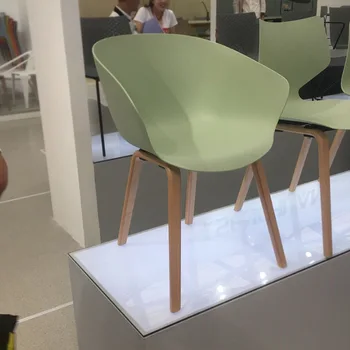 Обеденные Дизайнерские стулья Гостиная Деревянные Пластиковые Кресла для офисных мероприятий Мебель для гостиной Sillones Modernos Para Sala