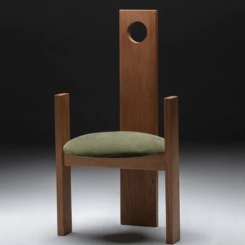 Дизайнерский деревянный стул, Современный офисный креативный минималистичный стул, Мебель для гостиной в скандинавском стиле