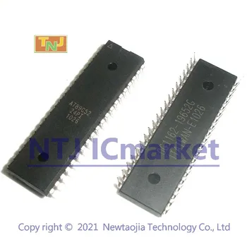 2 ШТ AT89C52-24PI DIP-40 AT89C52 8-битный микроконтроллер с МИКРОСХЕМОЙ Flash IC объемом 8 Тыс. Байт