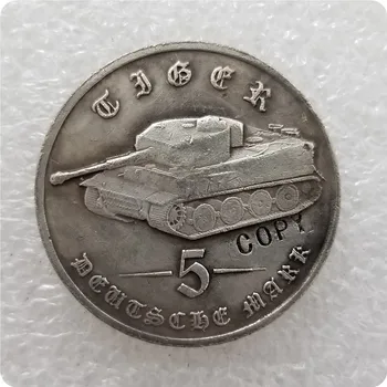 Копирующие монеты GERMANY Tanks 1988 года выпуска