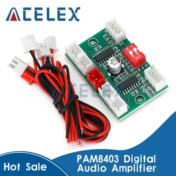 4 * 3 Вт PAM8403, 4 канала, мини-цифровой аудиоусилитель, модуль DIY, USB 5 В, небольшой стереоусилитель, плата усилителя XH-A156