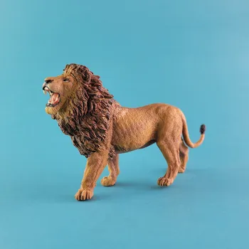 фигурка из ПВХ Имитационная модель игрушки рычащий лев