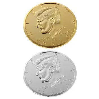 Двухсторонняя металлическая монета Jumbo ian Gimmick Prop