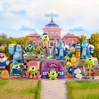 Весь набор 12 коробок Disney Pixar Monsters University Серия OK Fraternity Игрушки-фигурки Салливана Майка Бу, подарки для детей