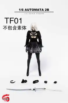 Комплект одежды TF TOYS TF01 (в комплекте фигурка головы) для женской фигурки 1/6 масштаба