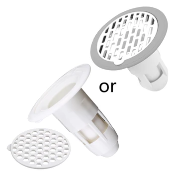 Крышка сливной пробки для ванны, ловушка, фильтр для душа, Силиконовая пробка для защиты от запаха, Фильтр для воды для раковины в ванной комнате