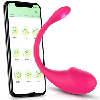 Секс-игрушки, вибратор Bluetooth для женщин, беспроводное приложение, пульт дистанционного управления, вибратор, Вибрирующие трусики, игрушка для секса пары