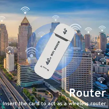 Беспроводной USB-ключ LTE WiFi-маршрутизатор 150 Мбит/с, мобильный широкополосный модем, флешка, Sim-карта, USB-адаптер, Карманный маршрутизатор, Сетевой адаптер