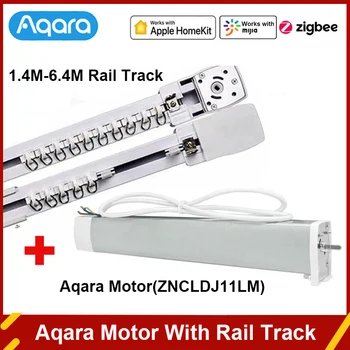 Aqara Smart Curtain Motor и Aqara Curtain Track, Mijia APP С дистанционным управлением, моторизованная электрическая направляющая система для умного дома