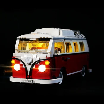 Комплект светодиодной подсветки для 10220 T1 Camper Van, набор строительных блоков, игрушки для детей (не включают модель)