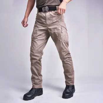 Летние мужские нейлоновые быстросохнущие тактические брюки, легкие брюки для рыбалки, походные брюки-карго, повседневные тонкие рабочие брюки