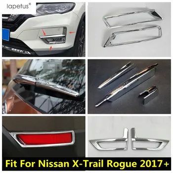 Аксессуары Lapetus Для Nissan X-Trail X Trail T32 Rogue 2017-2020 Передние Задние Противотуманные Фары Рамка Фонарей/Накладка Стеклоочистителя