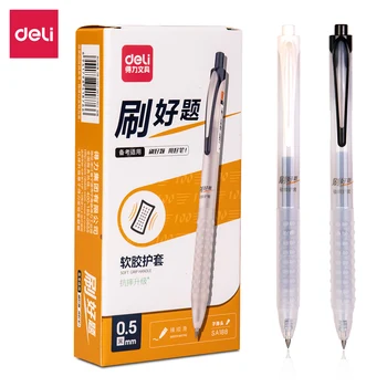 Нейтральная ручка Deli SA188 Кисть для экзамена для студентов, ручка для вопросов с круглой головкой 0,5 мм