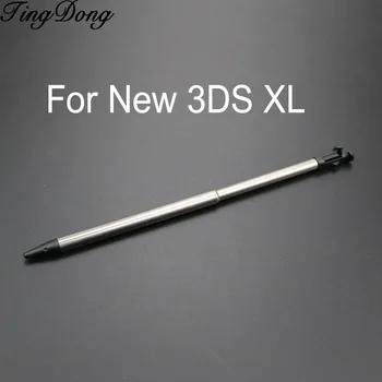 Портативная игровая сенсорная ручка TingDong, выдвижной мини-металлический стилус 2 в 1, ручка с сенсорным экраном для новой консоли Nintend 3DS LL / XL
