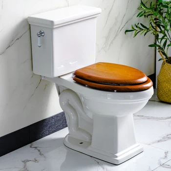 Водосберегающий раздельный унитаз, американский черный маленький унитаз для ванной комнаты