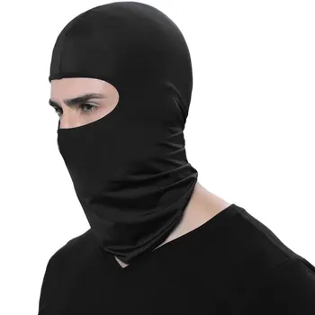 Полнолицевая Балаклава Мотоциклетная маска Ветрозащитная Тактическая маска для лица, тушь для ресниц, Лыжная маска Cagoule Visage Gangster Gorras Moto Gp