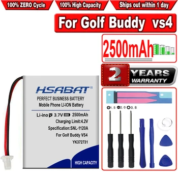 Аккумулятор HSABAT 2500 мАч для Golf Buddy GB750, GB900, Voice 2, Голосовой GPS-Дальномер, Voice Plus, VS4 GPS-Дальномер, VS4 Voice