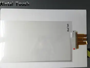 Высокотехнологичная 50-дюймовая 10-точечная интерактивная сенсорная ЖК-пленка для изготовления рекламного дисплея на витрине магазина