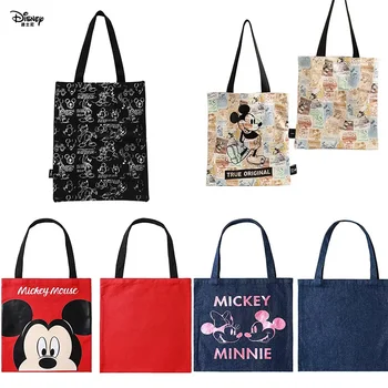 Новый Диснеевский аниме Микки Маус и Дональд Дак, модная милая сумка через плечо, Повседневная сумка для покупок, подарок на день рождения