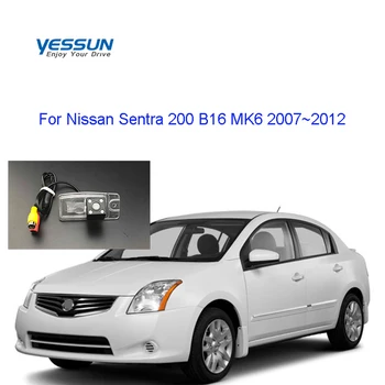 Камера заднего вида для Nissan Sentra 200 B16 MK6 2007 ~ 2012 Nissan SE CCD резервная камера номерного знака/комплекты корпусов CVBS AHD камеры