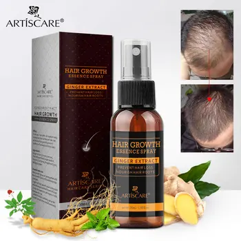 ARTISCARE Эссенция для роста волос Спрей для лечения выпадения волос Эфирное масло Предотвращающее облысение Укрепляющее Питает Корни волос