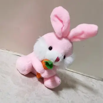 Модный плюшевый брелок-подвеска с мягкой игрушкой-кроликом, плюшевая игрушка, полностью заполненный орнамент